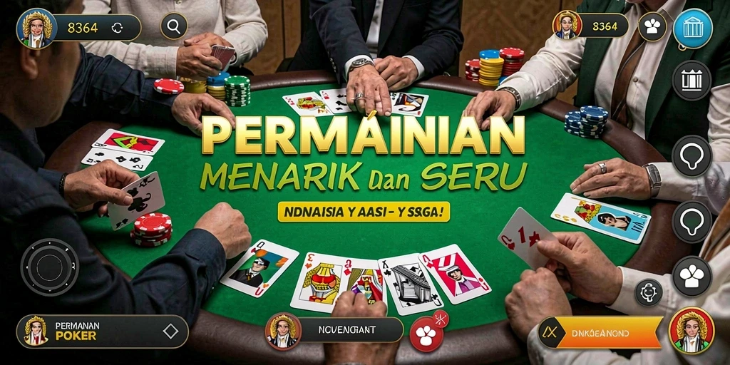 Tampilan permainan Poker yang menarik di <strong>8364</strong>.