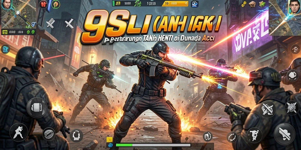 Tangkapan layar 99SL menampilkan pertarungan seru dan karakter yang dinamis.