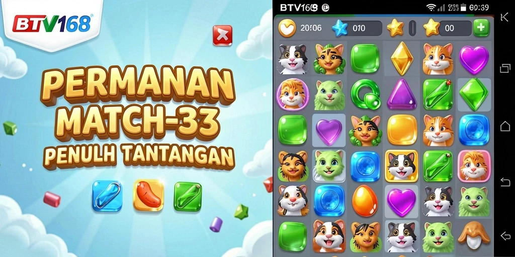 Tampilan gameplay BTV168 yang seru dan interaktif.