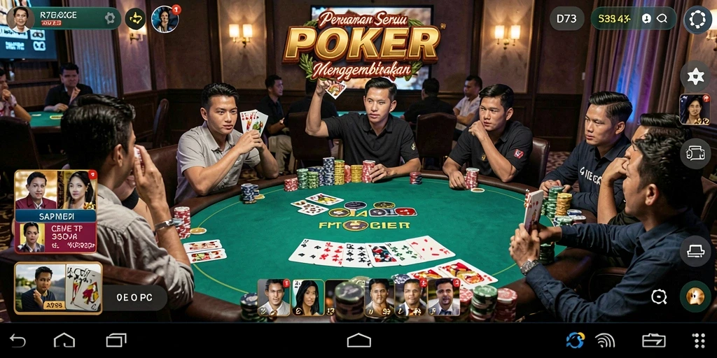 Pengalaman bermain poker yang seru dan menantang di D73.