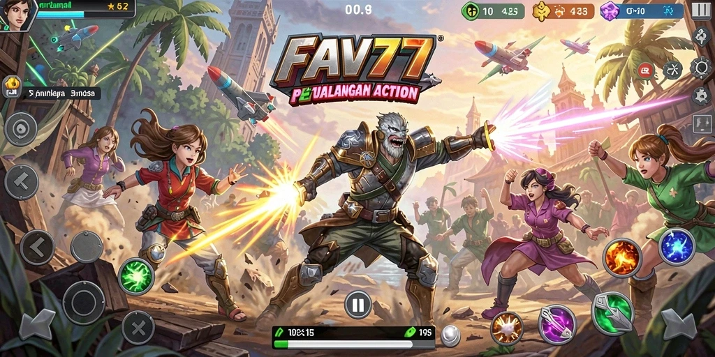 Gameplay seru dan mendebarkan dalam FAV77.