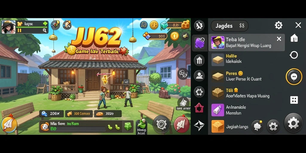 Tampilan gameplay JJ62 yang menarik dan santai.