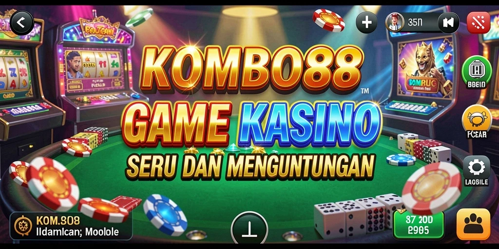 Tampilan gameplay menarik dalam KOMBO88 yang menyajikan kasino online.