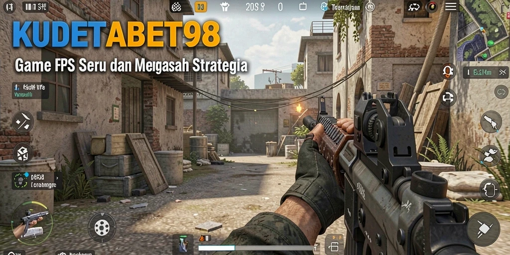 Tampilan gameplay seru di KUDETABET98 dengan aksi tembak-menembak intens.