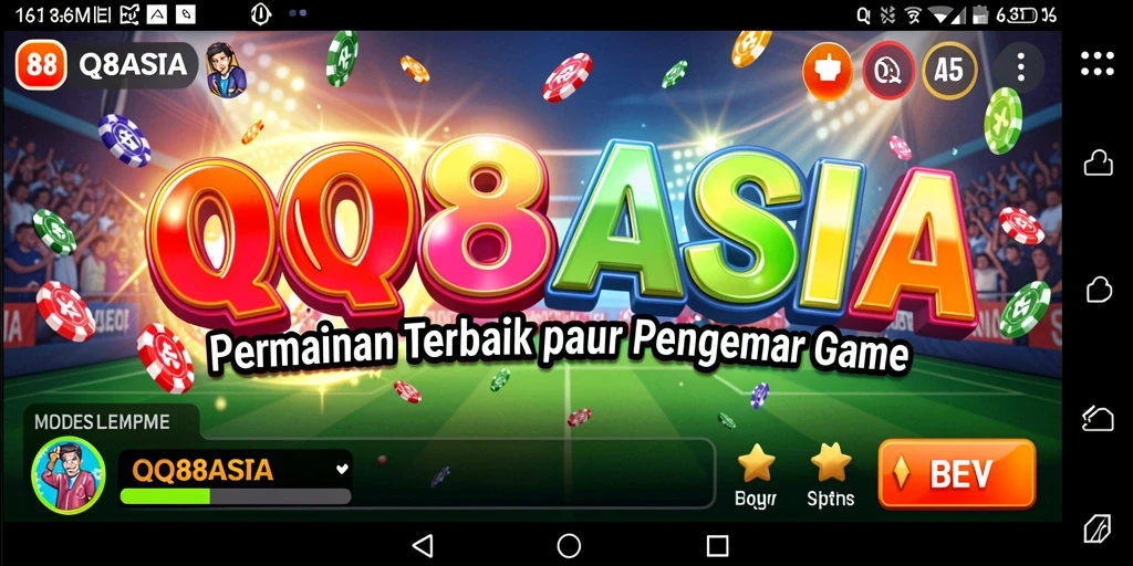 Tampilan gameplay Bingo yang seru dan menarik di QQ88ASIA.