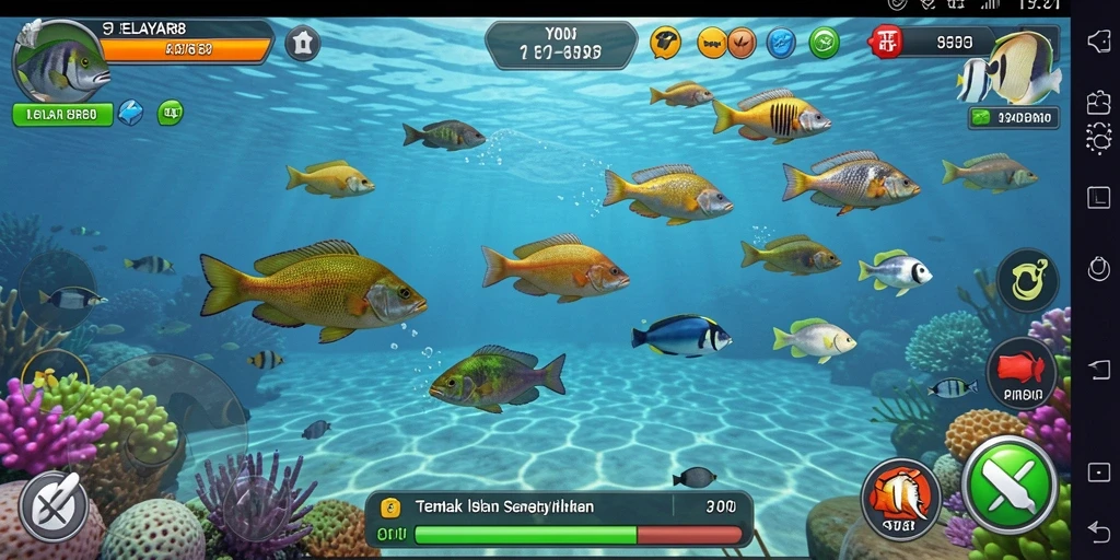 Tampilan gameplay Tembak Ikan yang seru dan menarik di SELAYAR88.
