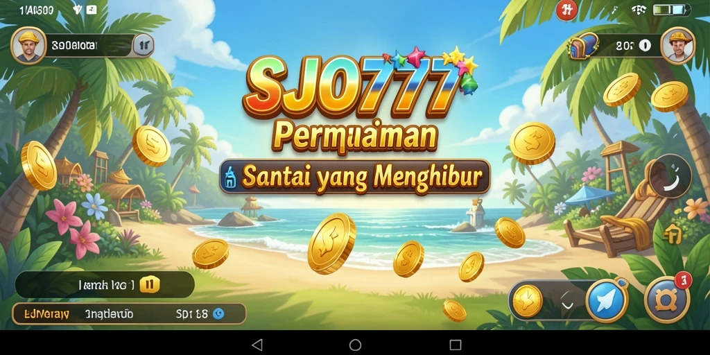 Tampilan gameplay menarik dari SJO777 dengan warna cerah dan tantangan menyenangkan.