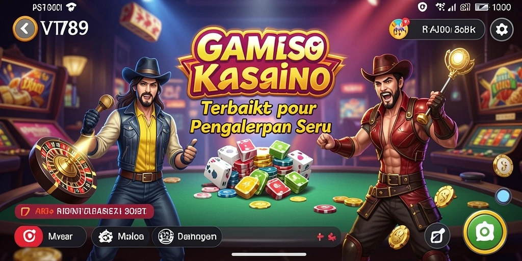 Tampilan gameplay menegangkan dan menghibur di VT789.