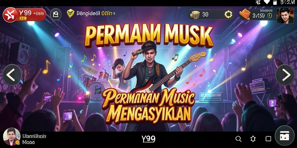 Tampilan gameplay Y89 yang mencengangkan dan penuh warna.