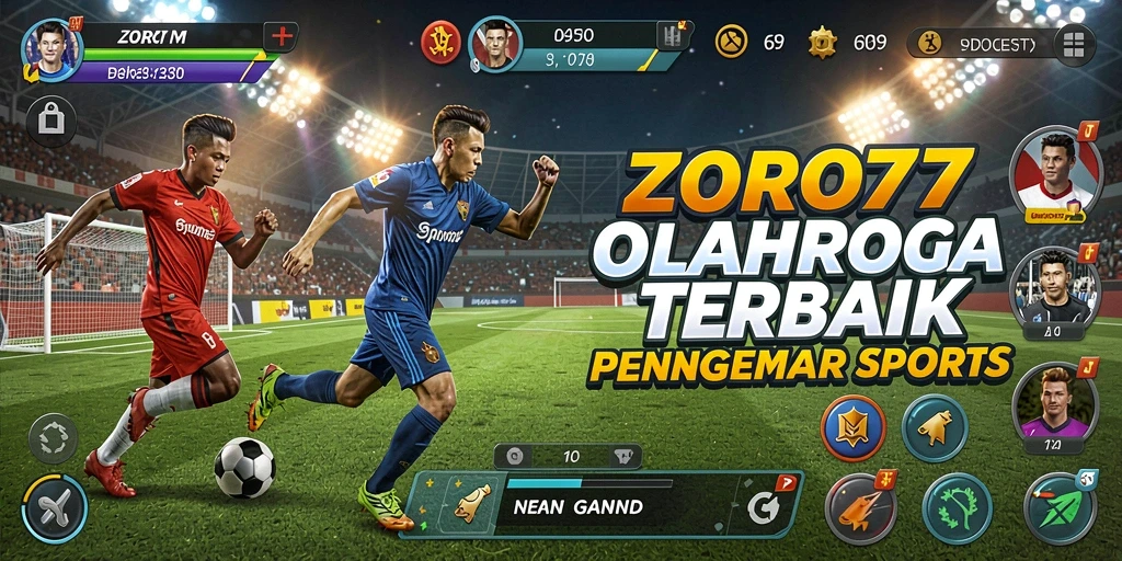 Tampilan gameplay <strong>ZORO77</strong> yang seru dan mendebarkan dalam olahraga.