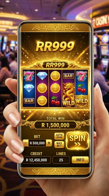 Tampilan antarmuka pengguna aplikasi rr999 yang menarik dan intuitif.